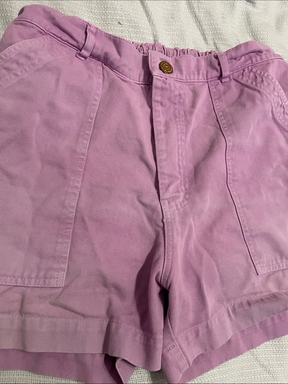 Big Bud Press Lilac High-Rise Utility Shorts